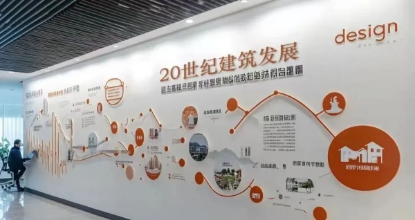 形象墻成為傳遞企業魅力的超級媒介！