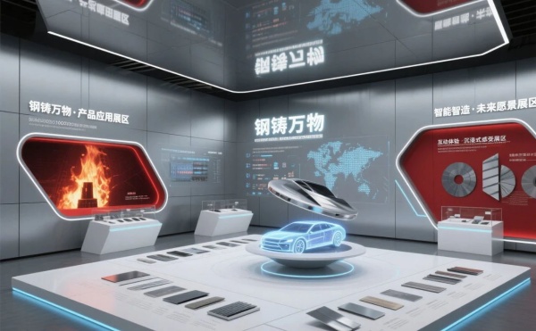 被千度鋼流燙到心跳，鋼鐵企業科技展廳也太酷了吧？
