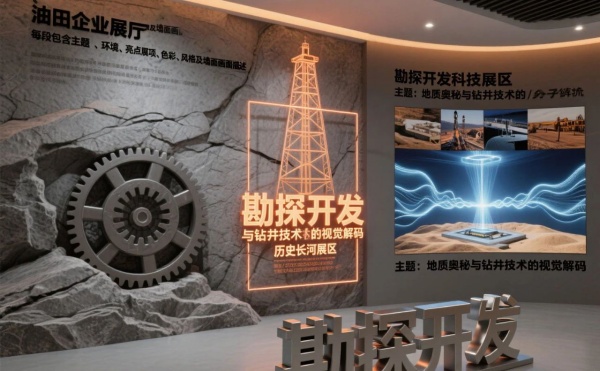石油會“開口說話”？這座油田文化展廳讓巖芯數據活了！