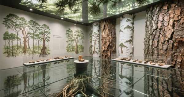 展廳設計自然萬象集海洋、森林、雨林、沙漠展廳的沉浸式奔赴
