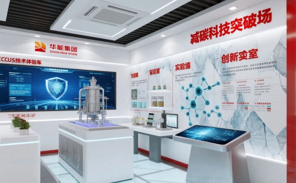 華能環?？萍颊箯d里能摸到風、看到魚，還能穿越到 2050