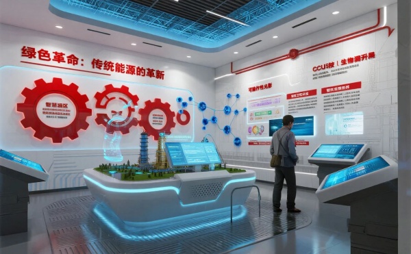 石油新能源展廳設計的“能源大腦”有多強？