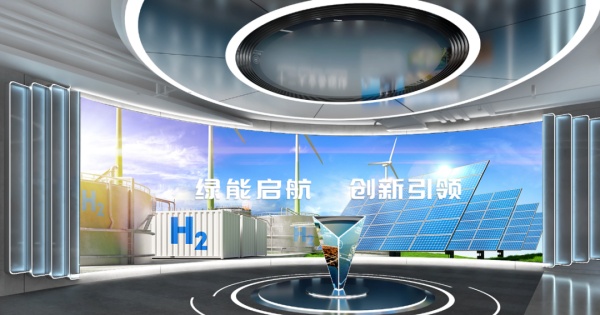 展廳序廳的“互動開關”，開啟沉浸式體驗序章