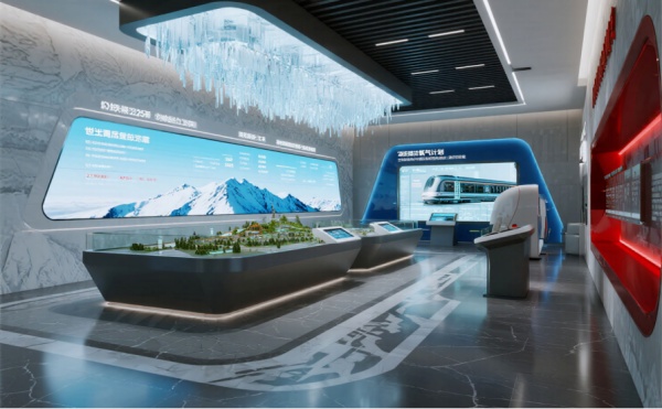 中鐵科研展廳把高原鐵路"極限挑戰"搬進室內！