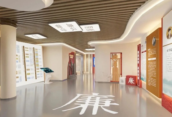 打破刻板！柔和新中式重塑企業廉政展廳新范式