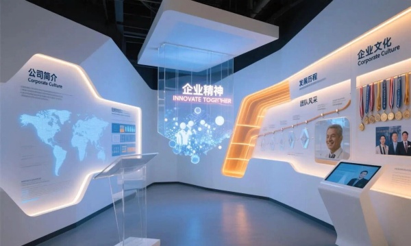 光影之間，讓企業展廳故事可感可知