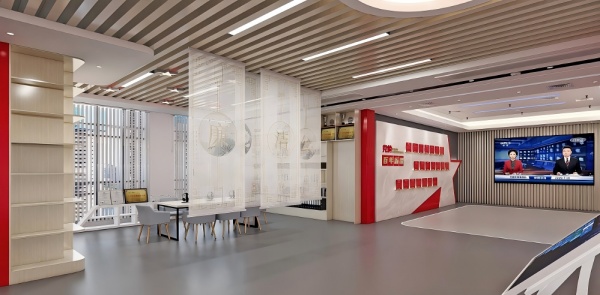 稅局黨建展廳：我們用 “紅 + 智”，讓 “黨建 + 稅務” 在空間里生長