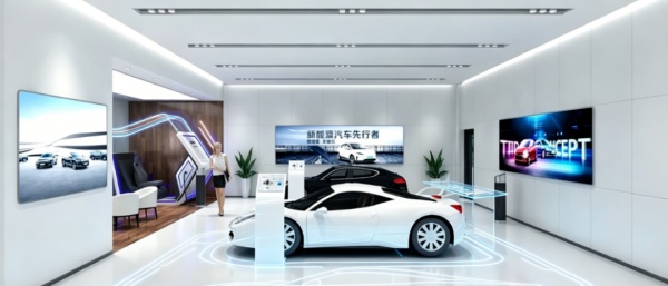 電馭未來：沉浸式電動汽車展廳的設計新美學