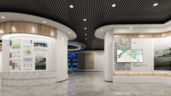筑夢科創高地 | 慧谷湖科創小鎮展示廳，解鎖城市未來新圖景
