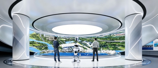 智鏈未來：AI工業展示館的科技探索之旅