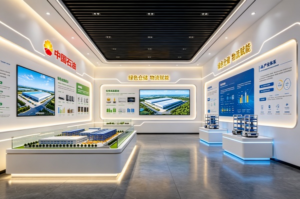 中國石油物資分公司展廳設計方案重磅出爐！